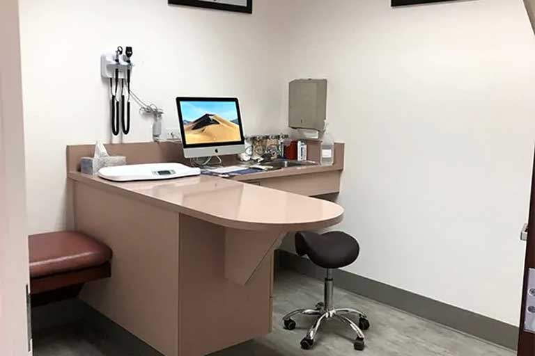 Exam room